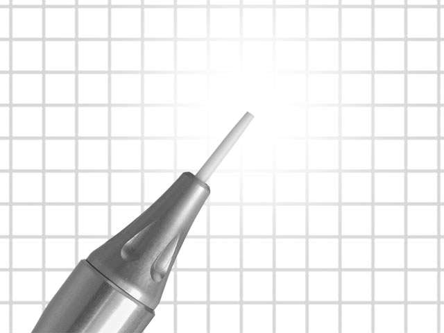 0.25 mm spot size laser tip