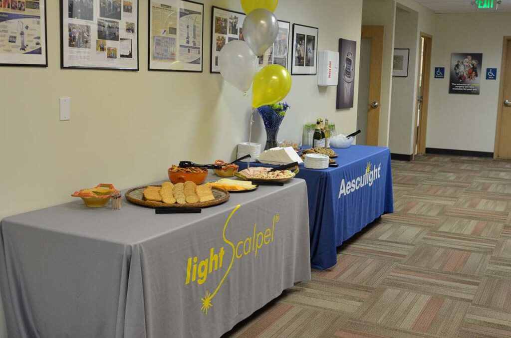 LightScalpel Open House 2018 - Setup