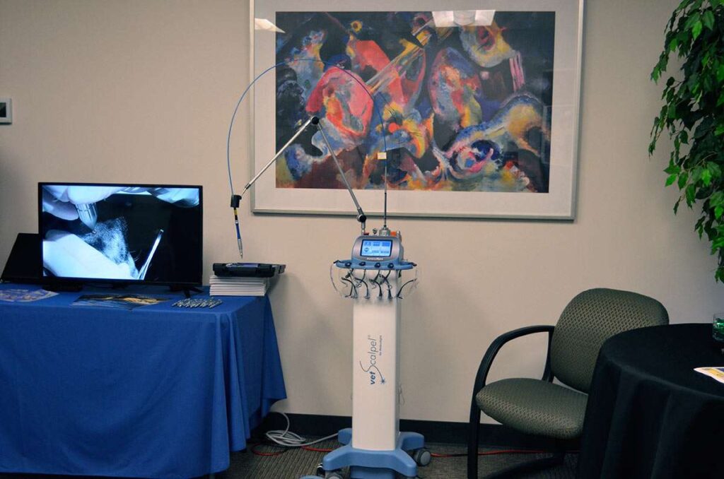 LightScalpel Open House 2018 - Setup