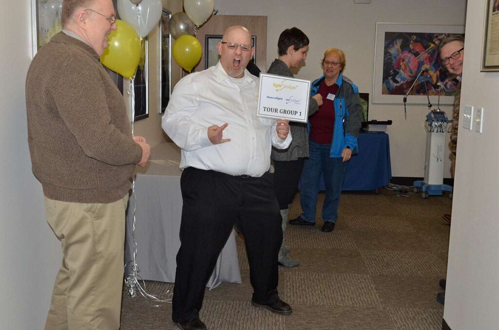 LightScalpel Open House 2018 - Starting the Tours