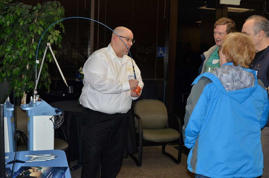 LightScalpel Open House 2018 - Laser Demo