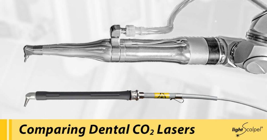 comparing dental laser handpieces